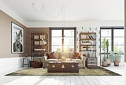 Wilton-Teppich - Taberno (grau/beige)
