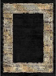 Wilton-Teppich - Tilos (schwarz)