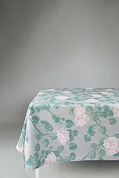 Baumwolltischdecke - Amara (grau/rosa)