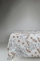 Baumwolltischdecke - Serena (grau/beige)