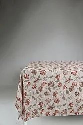 Baumwolltischdecke - Wreath (rosa)