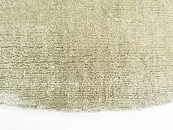 Rund Teppich - Recycled PET with viscose look (mint)