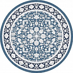 Runde Teppiche - Ember (blau)