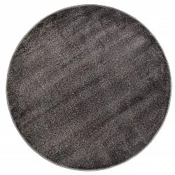 Rund Teppich - Sunayama (anthrazit)