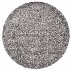 Rund Teppich - Sunayama (grau)