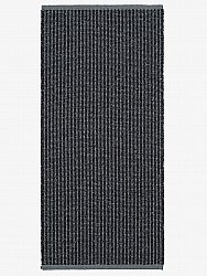 Kunststoffteppiche - Der Horred-Teppich Esma Mix (schwarz)