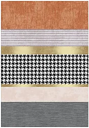 Wilton-Teppich - Esme (orange/bunt)