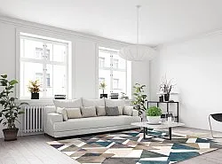 Wilton-Teppich - Branco (multi)