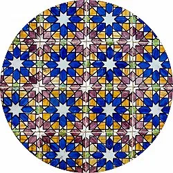 Rund Teppich - Rei (multi)