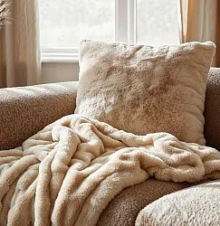 Decken - Aranga Bubble Throw (beige)