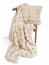 Decken - Aranga Bubble Throw (beige)