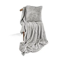 Decken - Aranga Super Soft Throw (grau)
