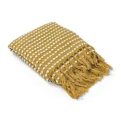 Decken - Quebec Blanket (gelb)
