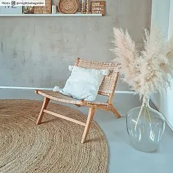 Runde Teppiche - San Francisco (jute)