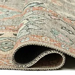 Flachgewebter Teppich - Amena (blau)