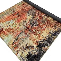 Flachgewebter Teppich - Bechar (rot/mehrfarbig)