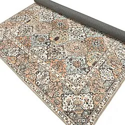 Flachgewebter Teppich - Berelina (beige/mehrfarbig)