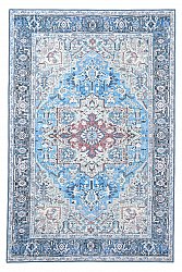 Flachgewebter Teppich - Birjand (blau)