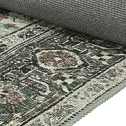 Flachgewebter Teppich - Birjand (grün)