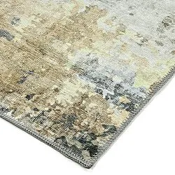 Flachgewebter Teppich - Comino (grau/mehrfarbig)