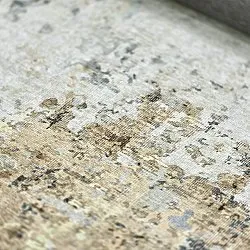 Flachgewebter Teppich - Comino (grau/mehrfarbig)