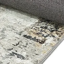 Flachgewebter Teppich - Comino (grau/mehrfarbig)