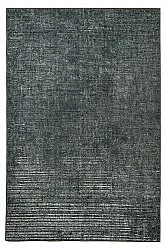 Flachgewebter Teppich - Elarion (schwarz)
