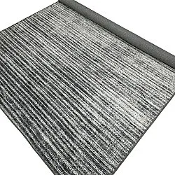 Flachgewebter Teppich - Elarion (grau)