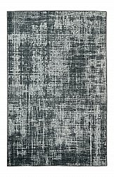 Flachgewebter Teppich - Elira (schwarz)