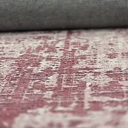 Flachgewebter Teppich - Elira (rot)