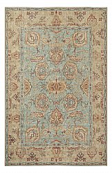 Flachgewebter Teppich - Layla (hellblau)