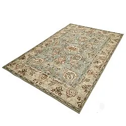 Flachgewebter Teppich - Layla (hellblau)