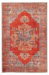 Flachgewebter Teppich - Madevan (rot)