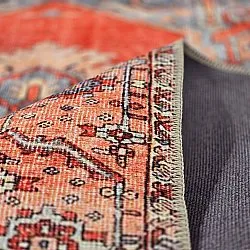 Flachgewebter Teppich - Madevan (rot)