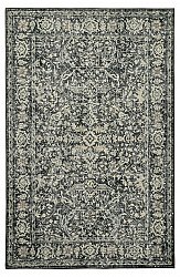 Flachgewebter Teppich - Meralis (schwarz)