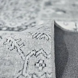 Flachgewebter Teppich - Myrina (grau)