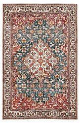 Flachgewebter Teppich - Samaria (rot)