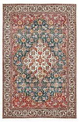 Flachgewebter Teppich - Samaria (rot)