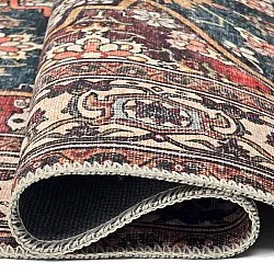 Flachgewebter Teppich - Samaria (rot)