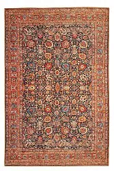 Flachgewebter Teppich - Selamira (blau/mehrfarbig)