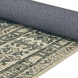 Flachgewebter Teppich - Zuleina (grün)