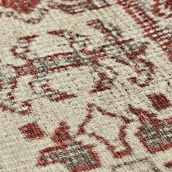 Flachgewebter Teppich - Zuleina (rot)