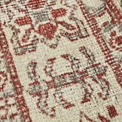 Flachgewebter Teppich - Zuleina (rot)
