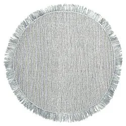 Runde Teppiche - Pike (blau)