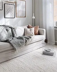 Wollteppich - Avafors Wool Bubble (beige)