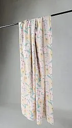 Vorhänge - Baumwollvorhang - Florina (rosa)