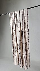 Vorhang - Maya (schwarz/weiß)