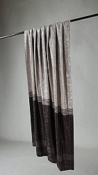 Vorhang - Ayla (schwarz/grau)