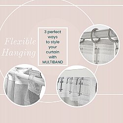 Vorhänge - Baumwollvorhang - Lollo (hellgrau)