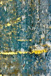 Wilton-Teppich - Mira (gelb-blau)